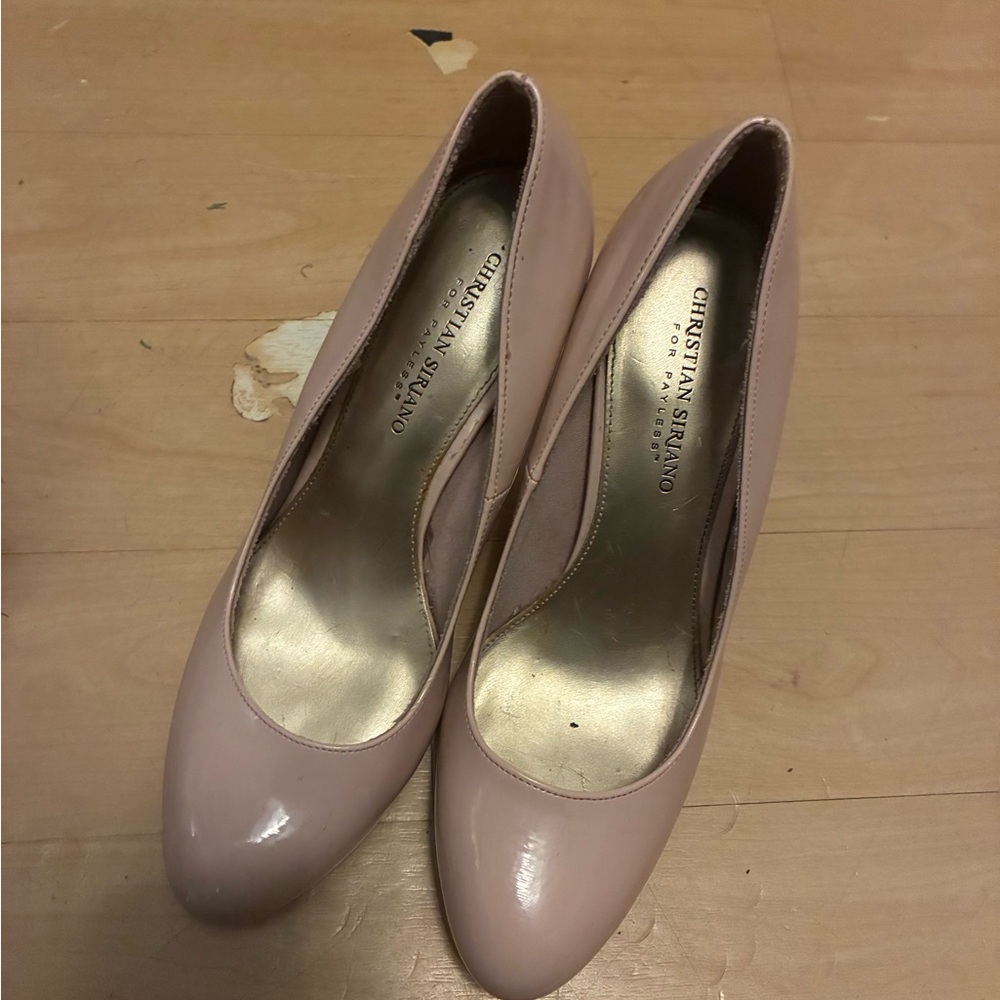 Christian Siriano Blush Heels